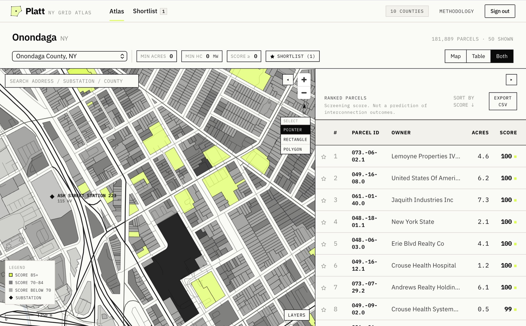 PLATT ENERGY screenshot